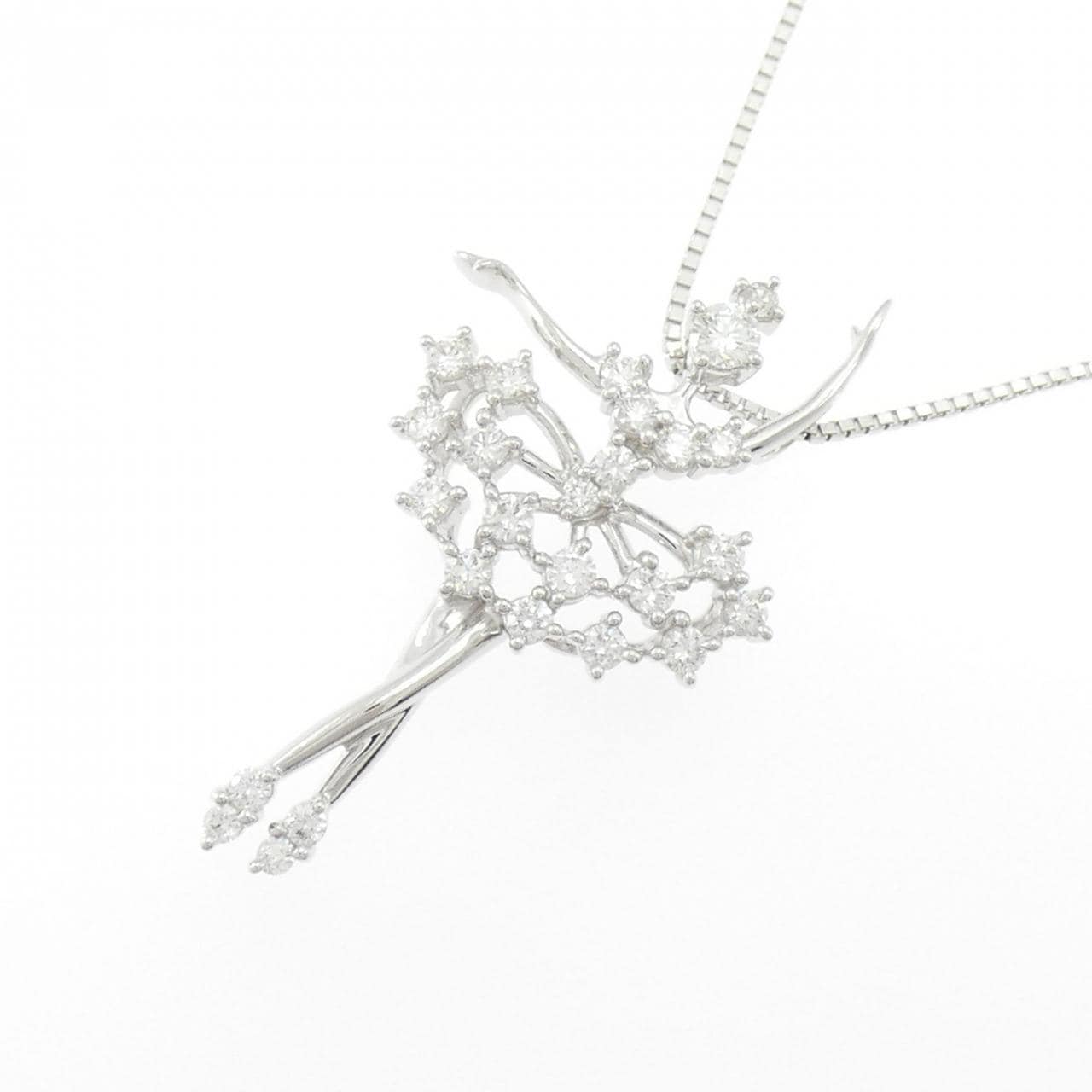 タサキ ダイヤモンド ネックレス 0.47CT