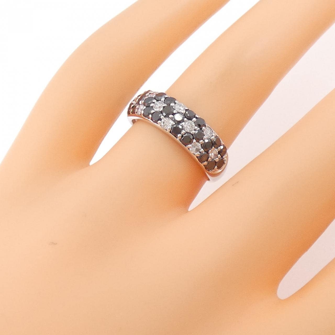 K18WG ダイヤモンド リング 1.00CT