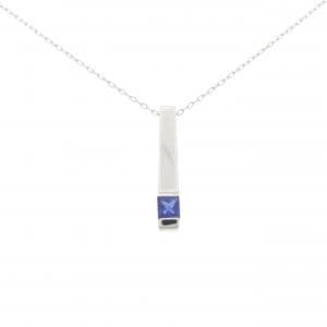 PT900/PT850 サファイヤ ネックレス 0.48CT