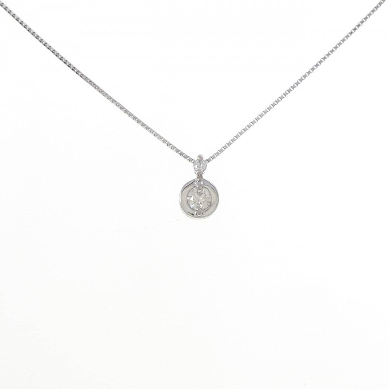 PT900/PT850 ダイヤモンド ネックレス 0.10CT