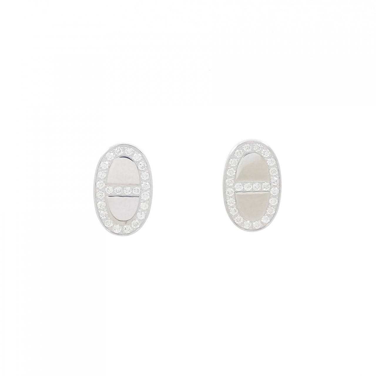 HERMES Chaine d'Ancre 輪廓耳環