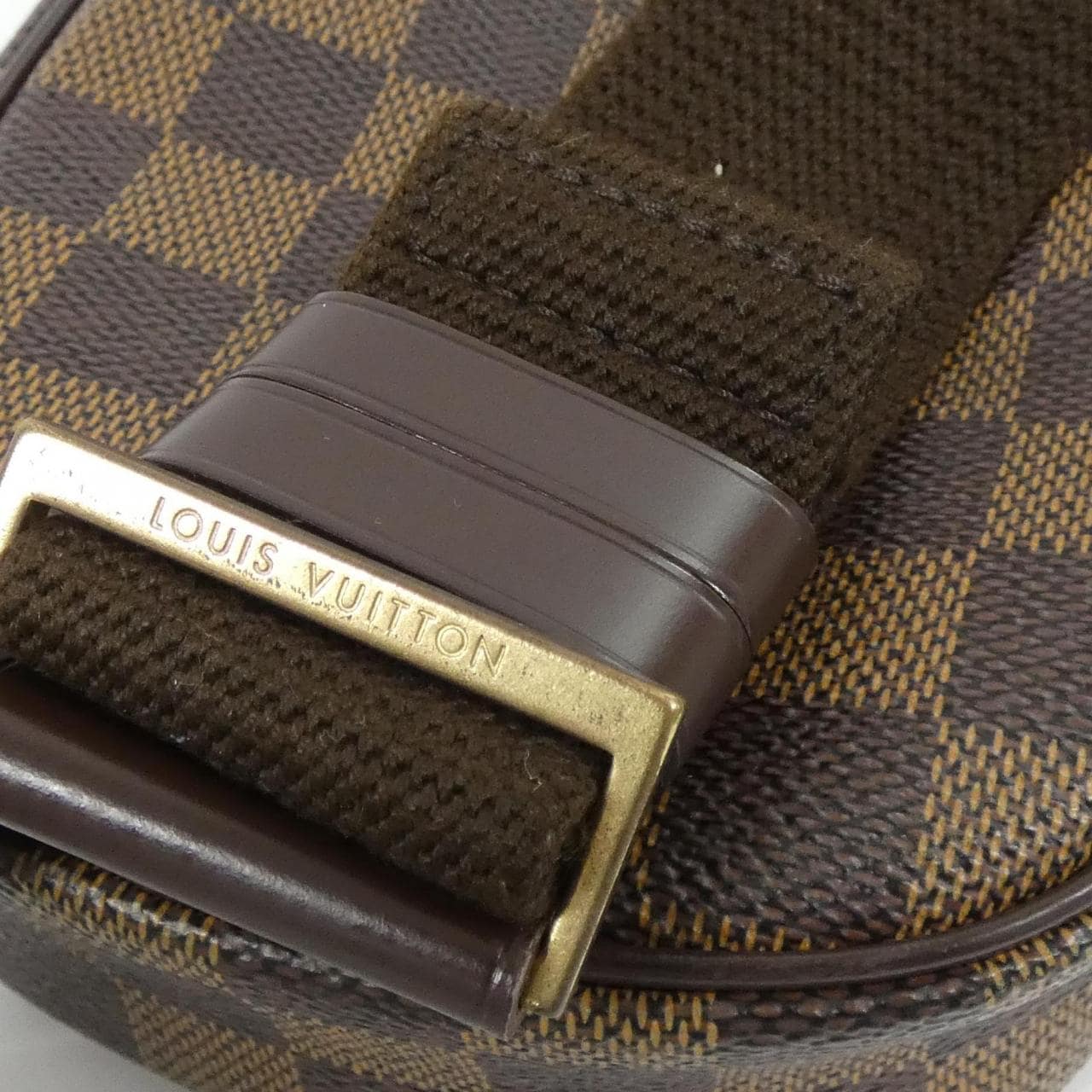 ルイヴィトン ダミエ ポシェット ガンジュ N48048 ショルダーバッグ