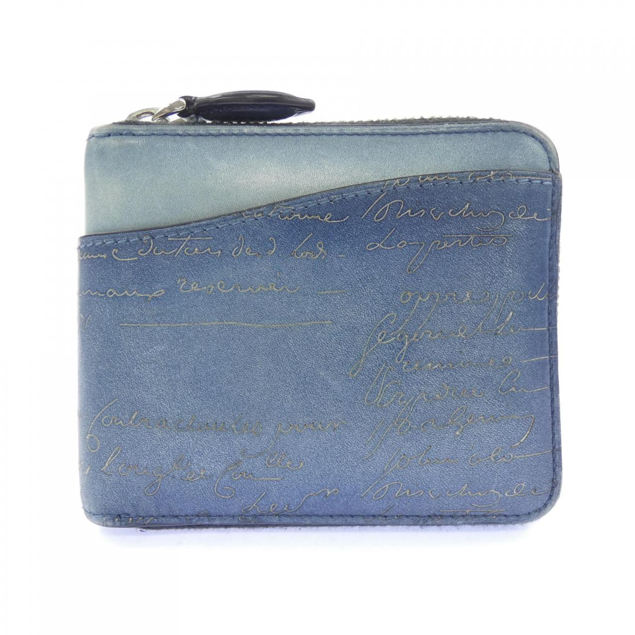 ベルルッティ Berluti イタウバスクエアスクリットレザージップ WALLET