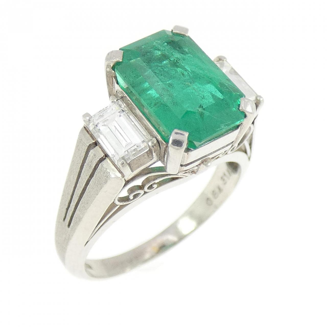 PT900 エメラルド リング 3.14CT コロンビア産