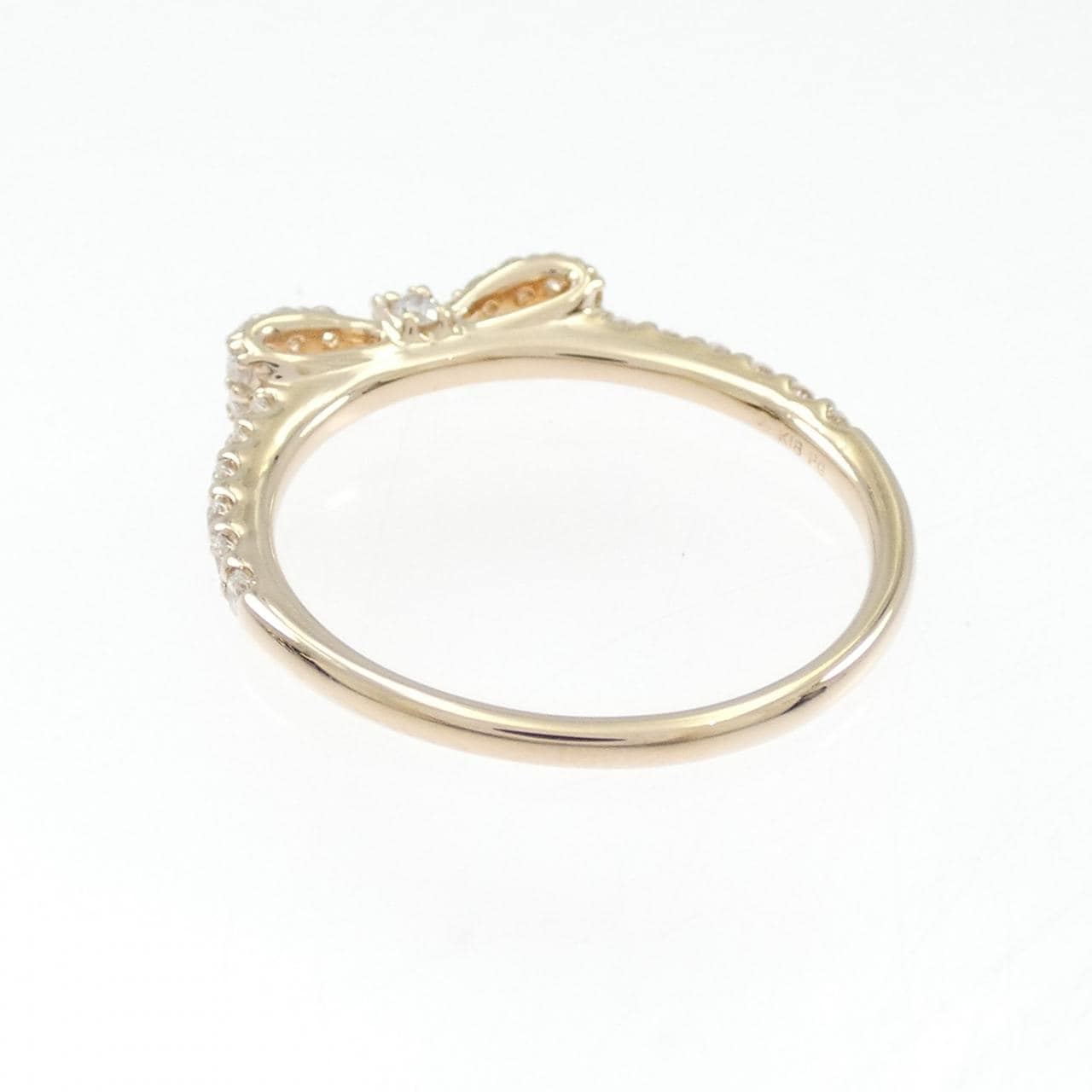 ポンテヴェキオ リボン ダイヤモンド リング 0.30CT