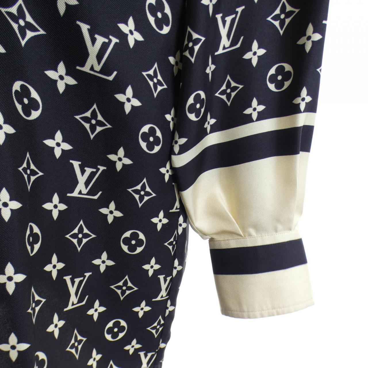 ルイヴィトン LOUIS VUITTON ストライプアクセントモノグラム FNTO89TR0 シャツ