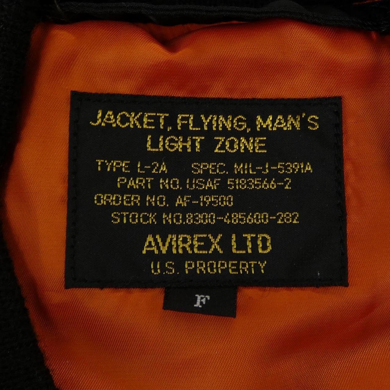 アヴィレックス AVIREX ジャケット