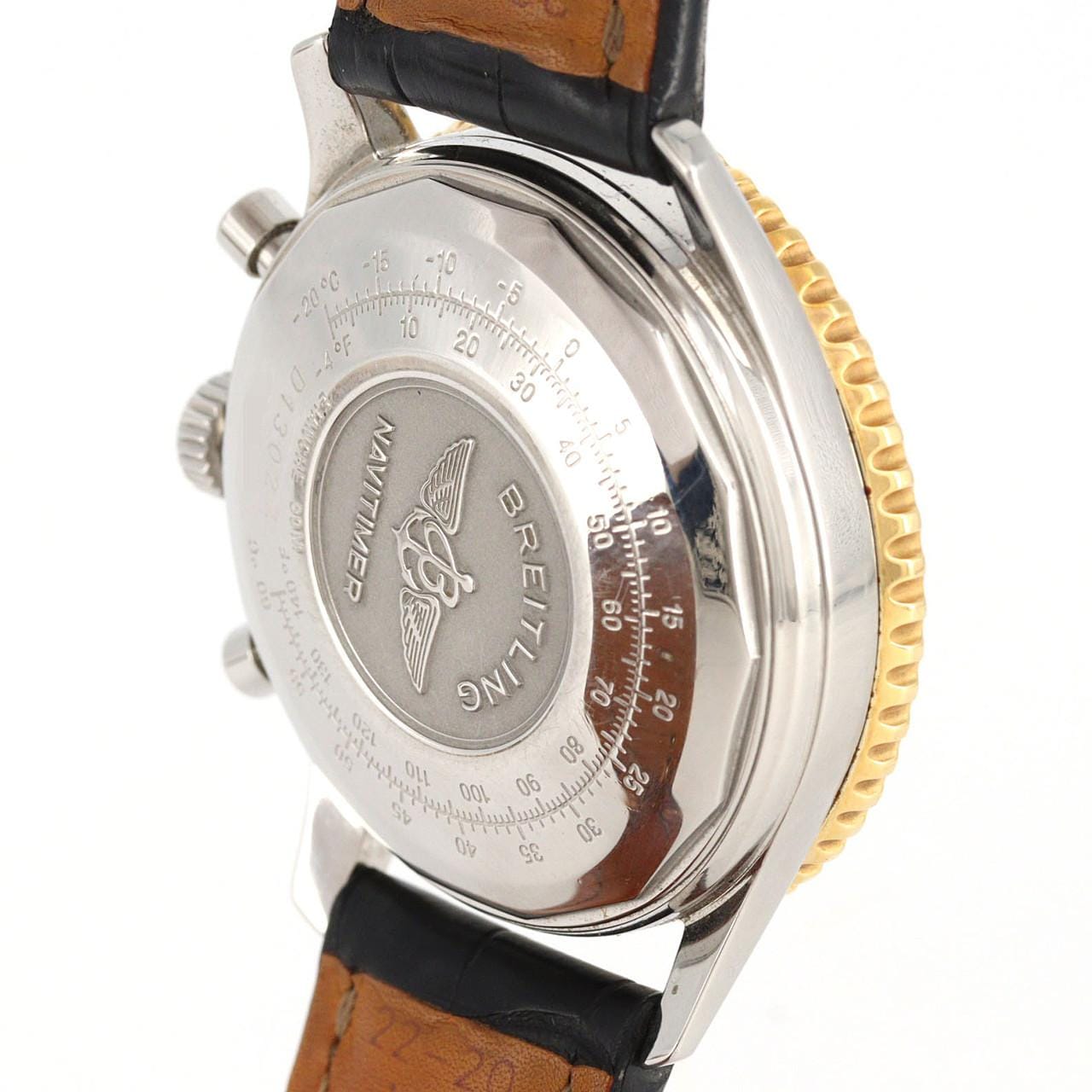 ブライトリング オールドナビータイマー YGコンビ D13022 SSxYG 自動巻