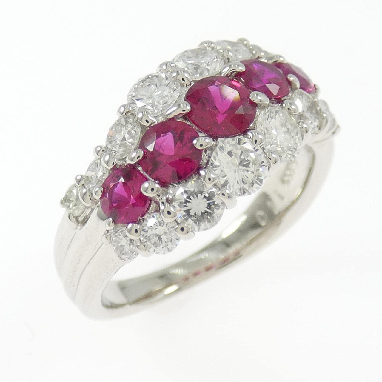 PT900 ルビー リング 1.10CT
