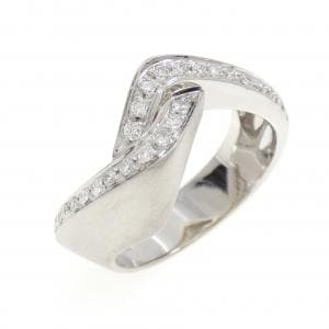 750WG ダイヤモンド リング 0.28CT