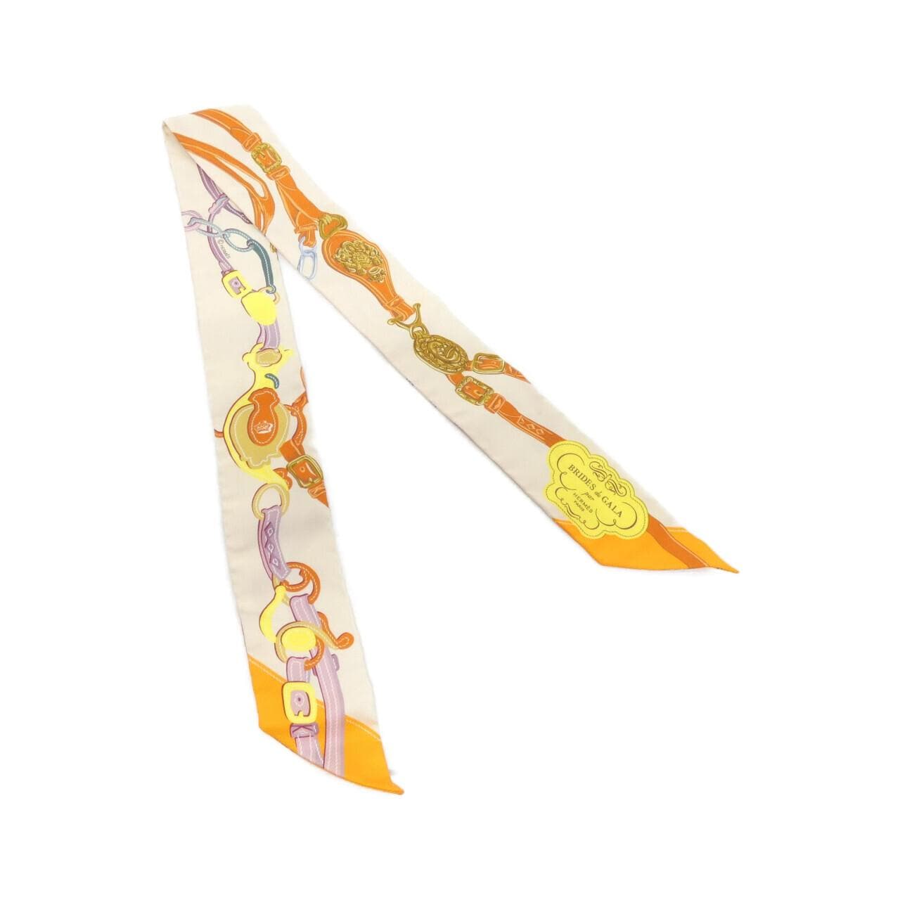 エルメス BRIDES DE GALA APPLIQUE ツイリー 063940S スカーフ
