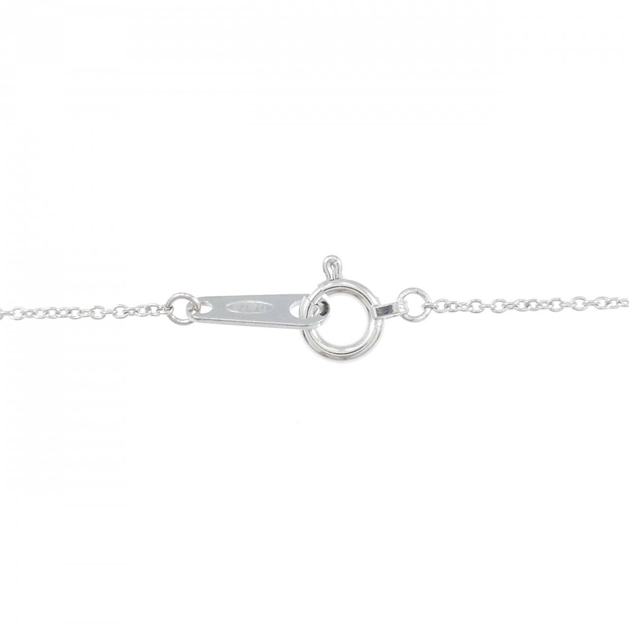 K18WG ダイヤモンド ネックレス 0.07CT