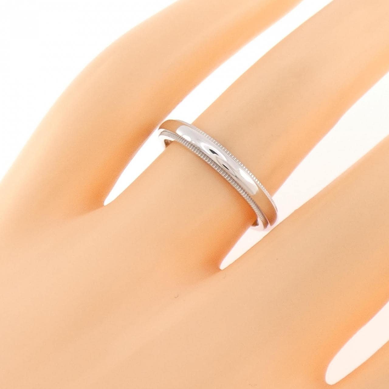 ティファニー ミルグレイン リング