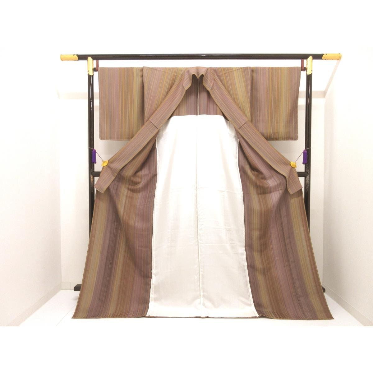 単衣　小紋　つずら屋平助