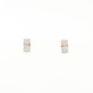 【リメイク】K10YG ダイヤモンド ピアス 0.30CT