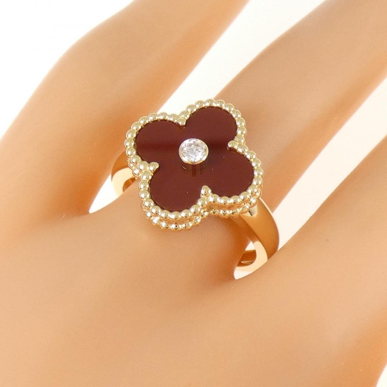 ヴァンクリーフ&アーペル ヴィンテージアルハンブラ リング