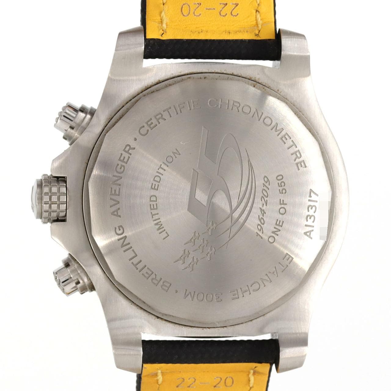 ブライトリング アベンジャー クロノグラフ 45 スイスエアフォースチーム A133171A1B1X1 SS 自動巻