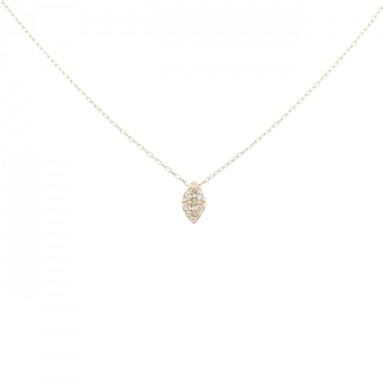 K10YG ダイヤモンド ネックレス