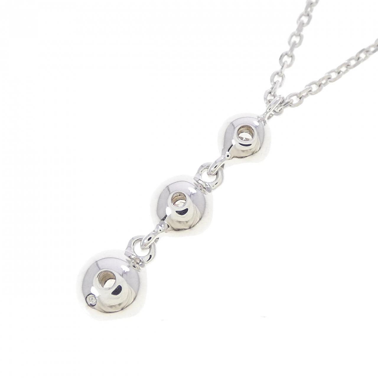 ヴァンドーム ダイヤモンド ネックレス 0.12CT