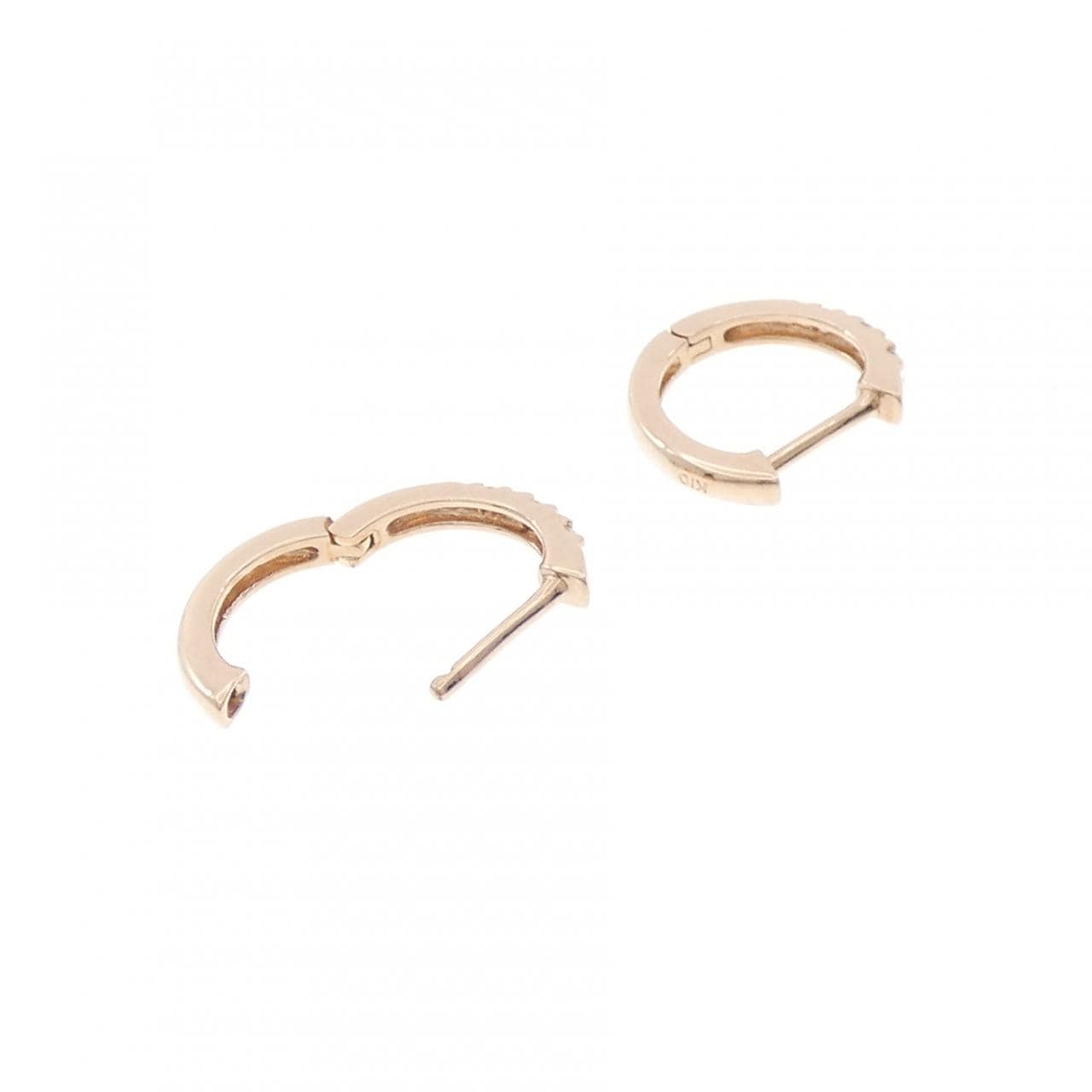 K10PG ダイヤモンド ピアス