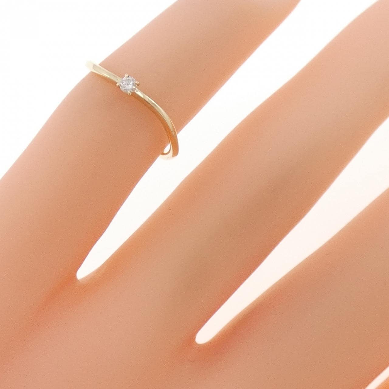 ジュエッテ ダイヤモンド ピンキーリング 0.02CT