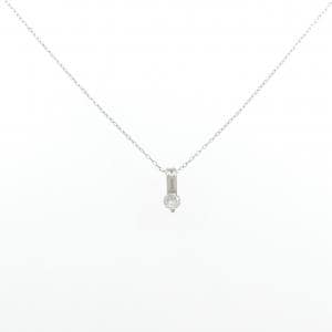 PT900/PT850 ダイヤモンド ネックレス 0.08CT