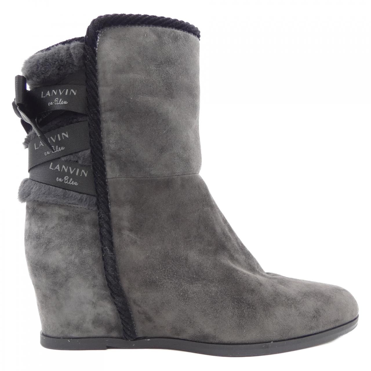 LANVIN en Bleu boots