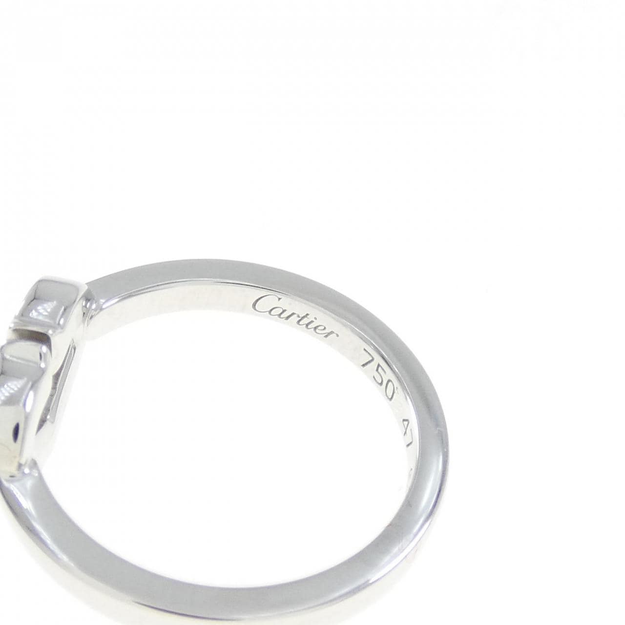 Cartier C heart形戒指