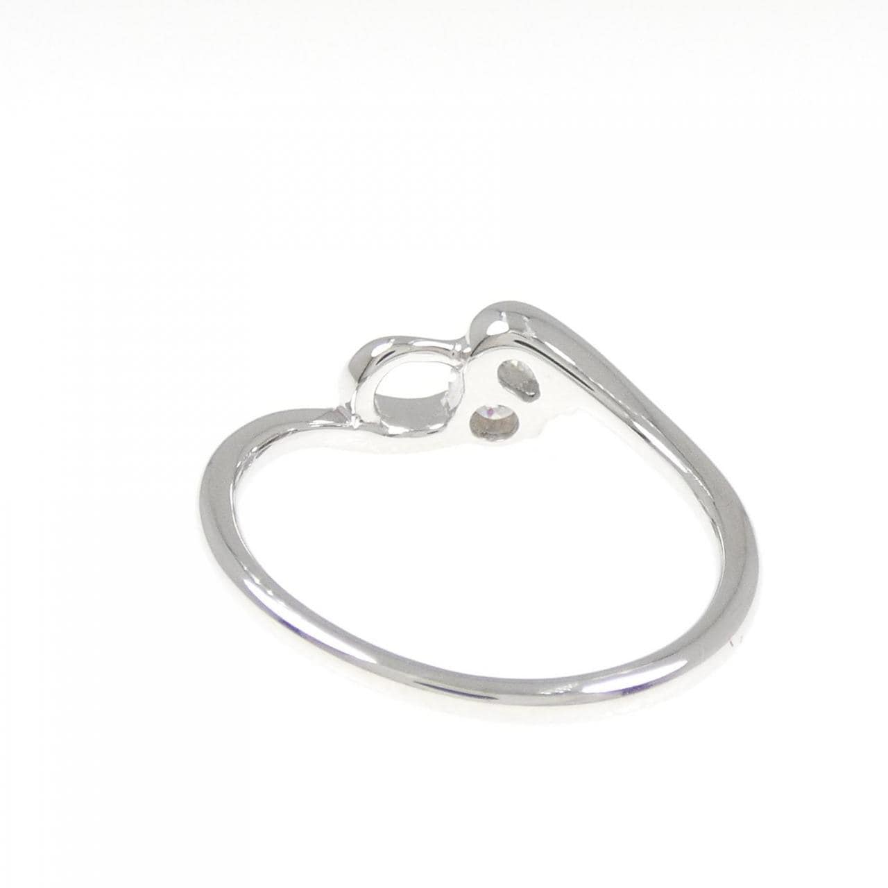 K18WG ダイヤモンド リング 0.16CT