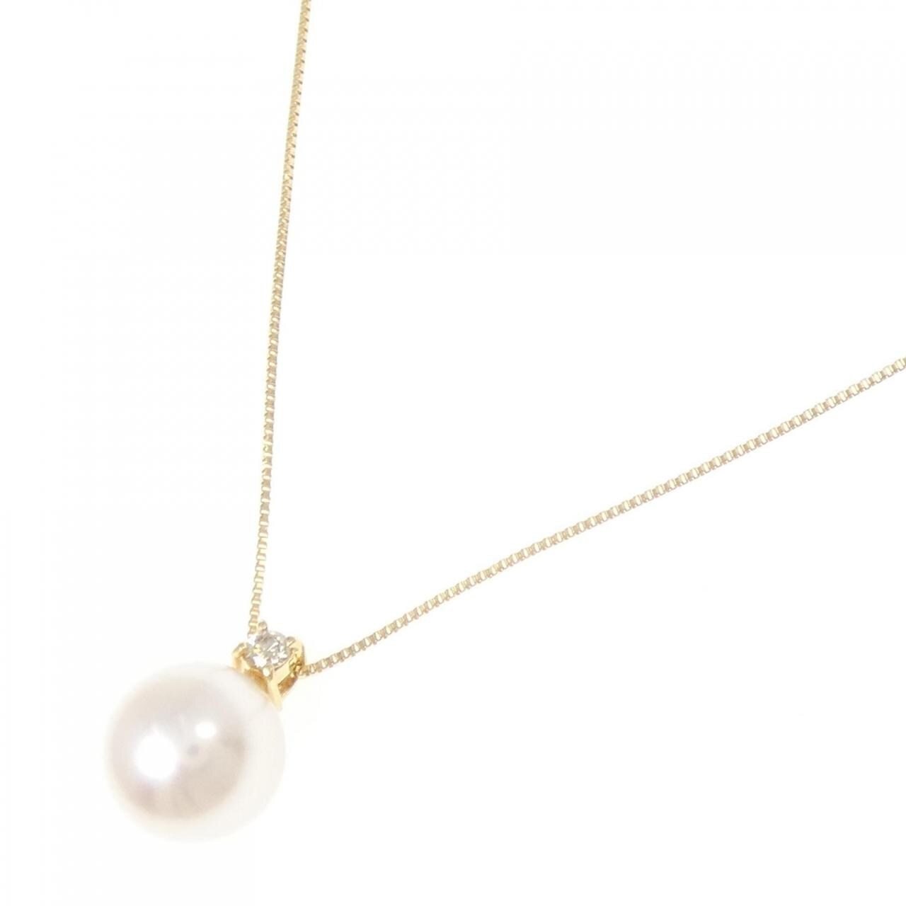 K18YG アコヤパール ネックレス 8.6mm