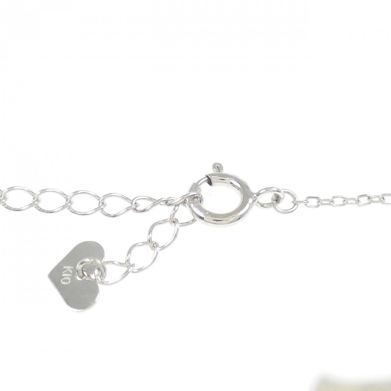 K10WG ダイヤモンド ブレスレット 0.06CT