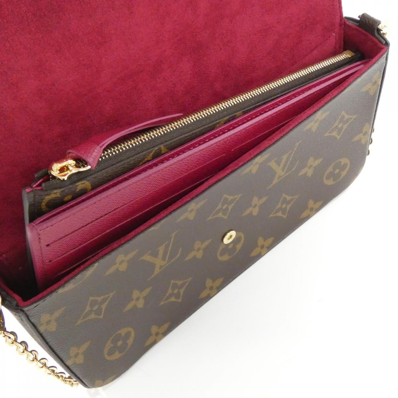 LOUIS VUITTON Monogram Pochette Félicie M81896 Shoulder Bag