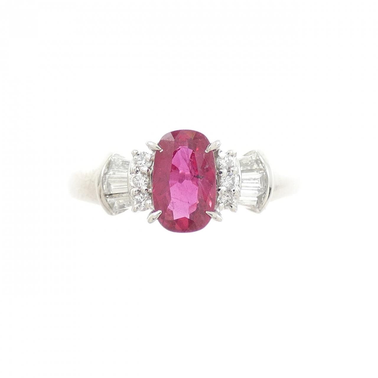 PT900 ルビー リング 0.80CT