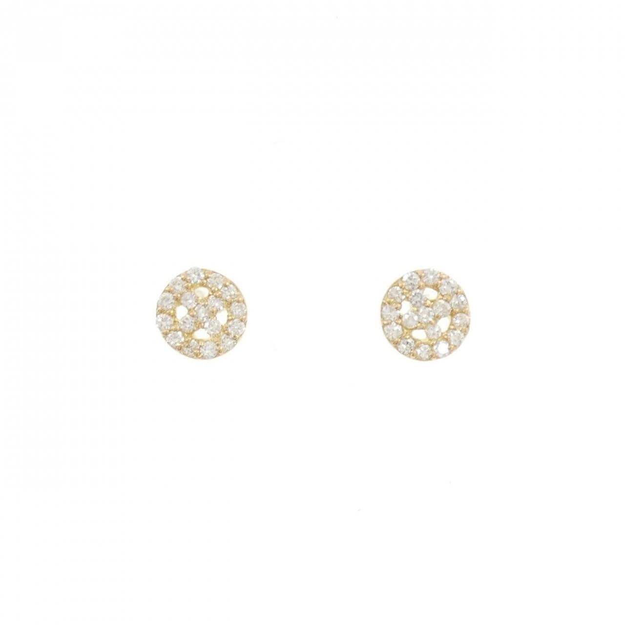 【リメイク】K18YG ダイヤモンド ピアス 0.20CT