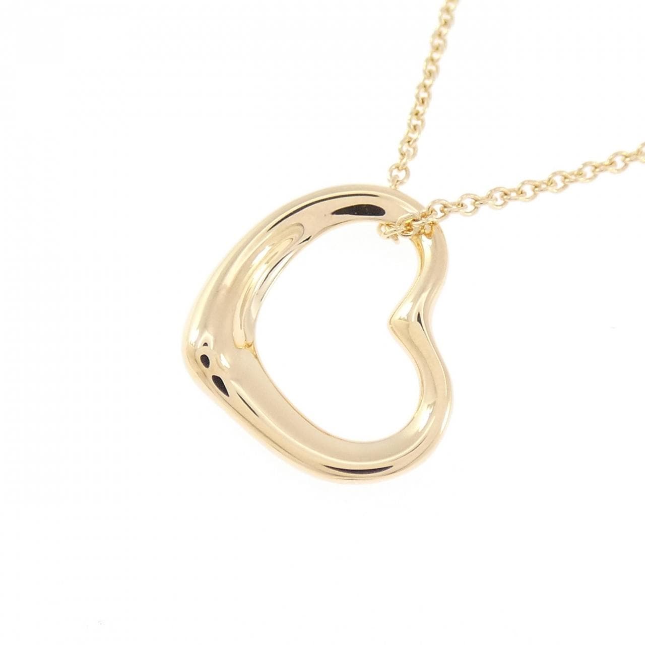 ティファニー オープンハート ネックレス