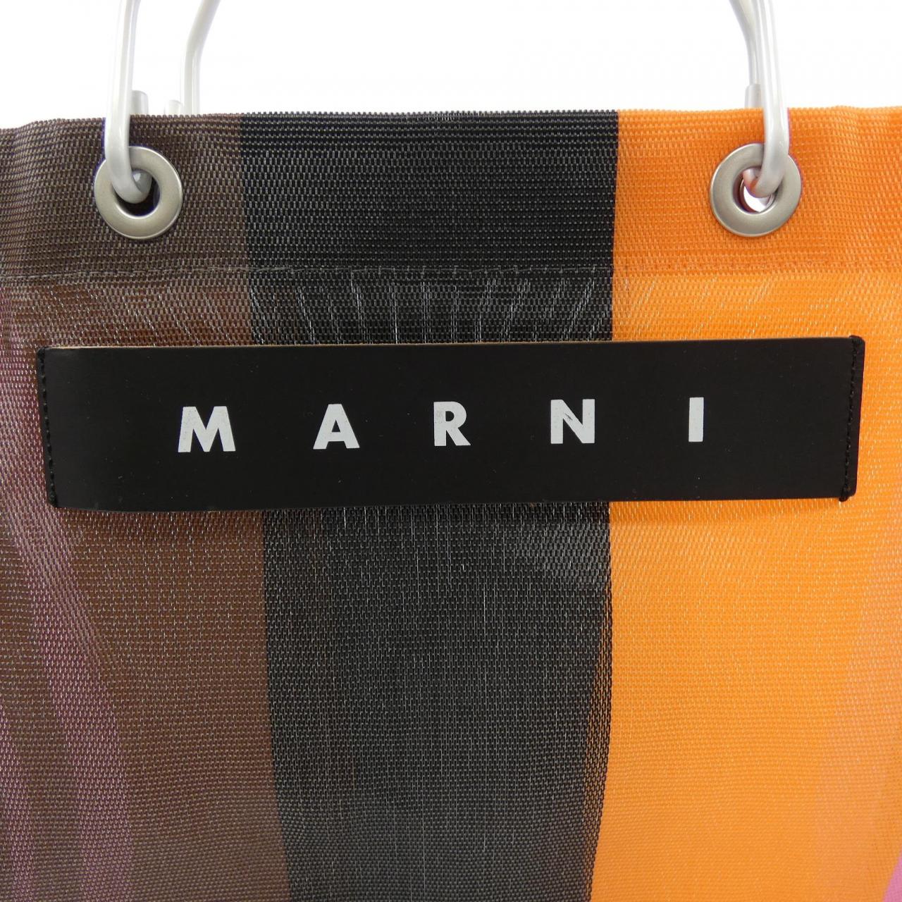 Maruni MARNI MARNI MARKET条纹包包SHMHR08A0BAG
