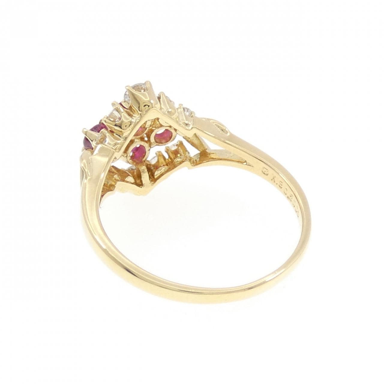 ミキモト ルビー リング 0.50CT