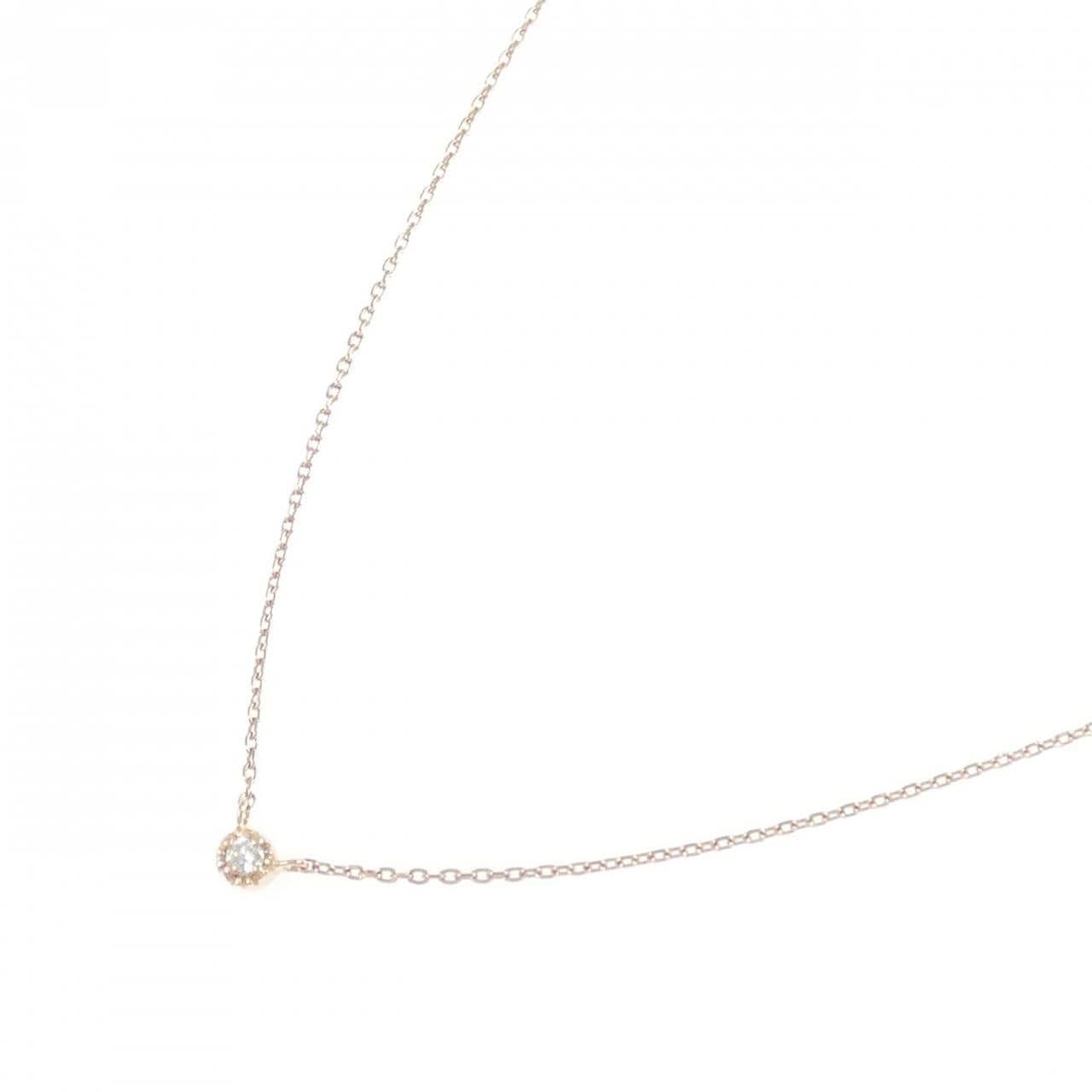 エテ ダイヤモンド ネックレス 0.02CT