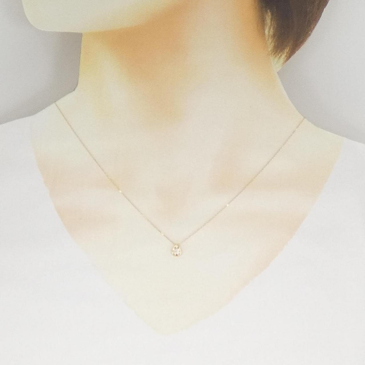 K18YG ダイヤモンド ネックレス