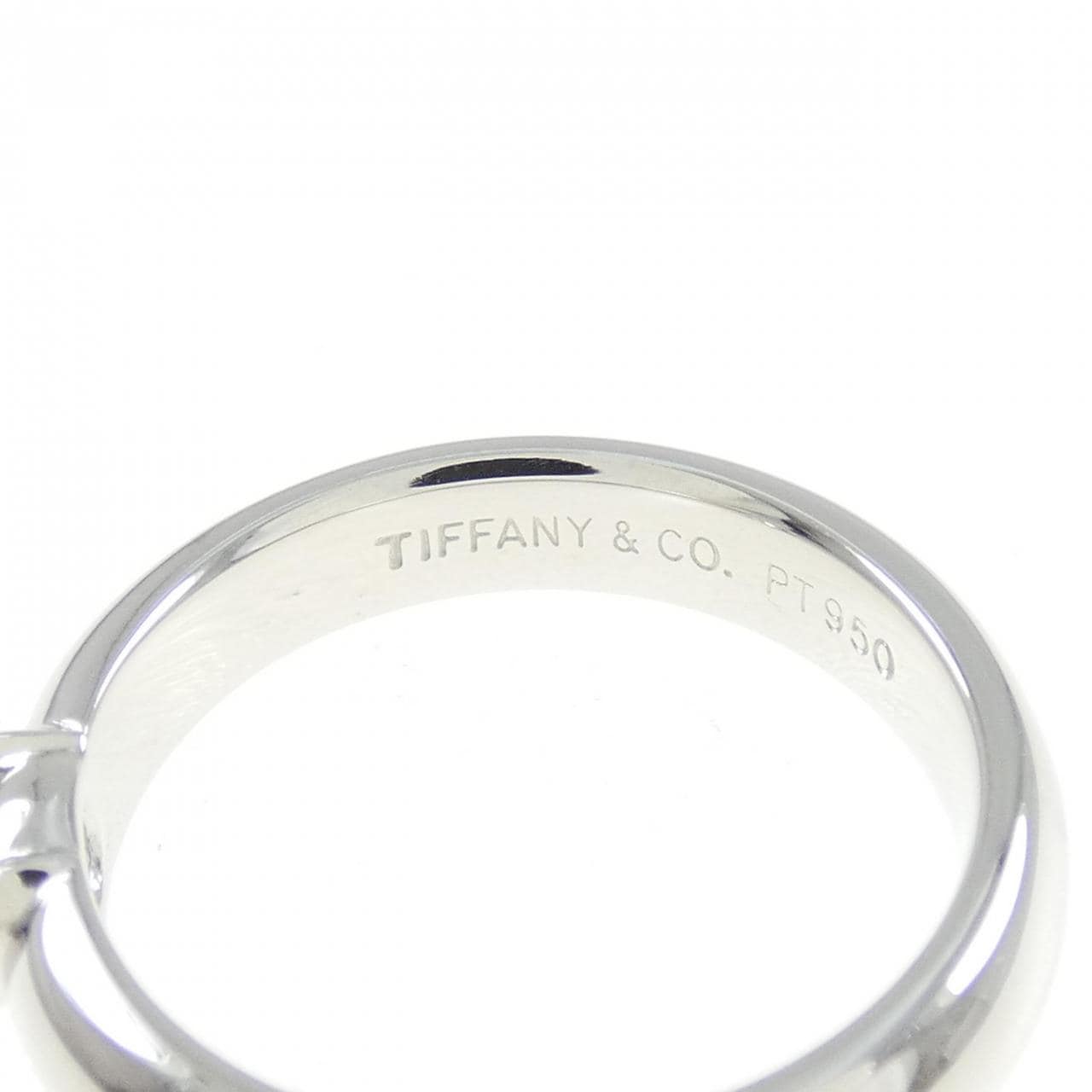 TIFFANY圓點戒指 0.20 克拉 F VVS2 好