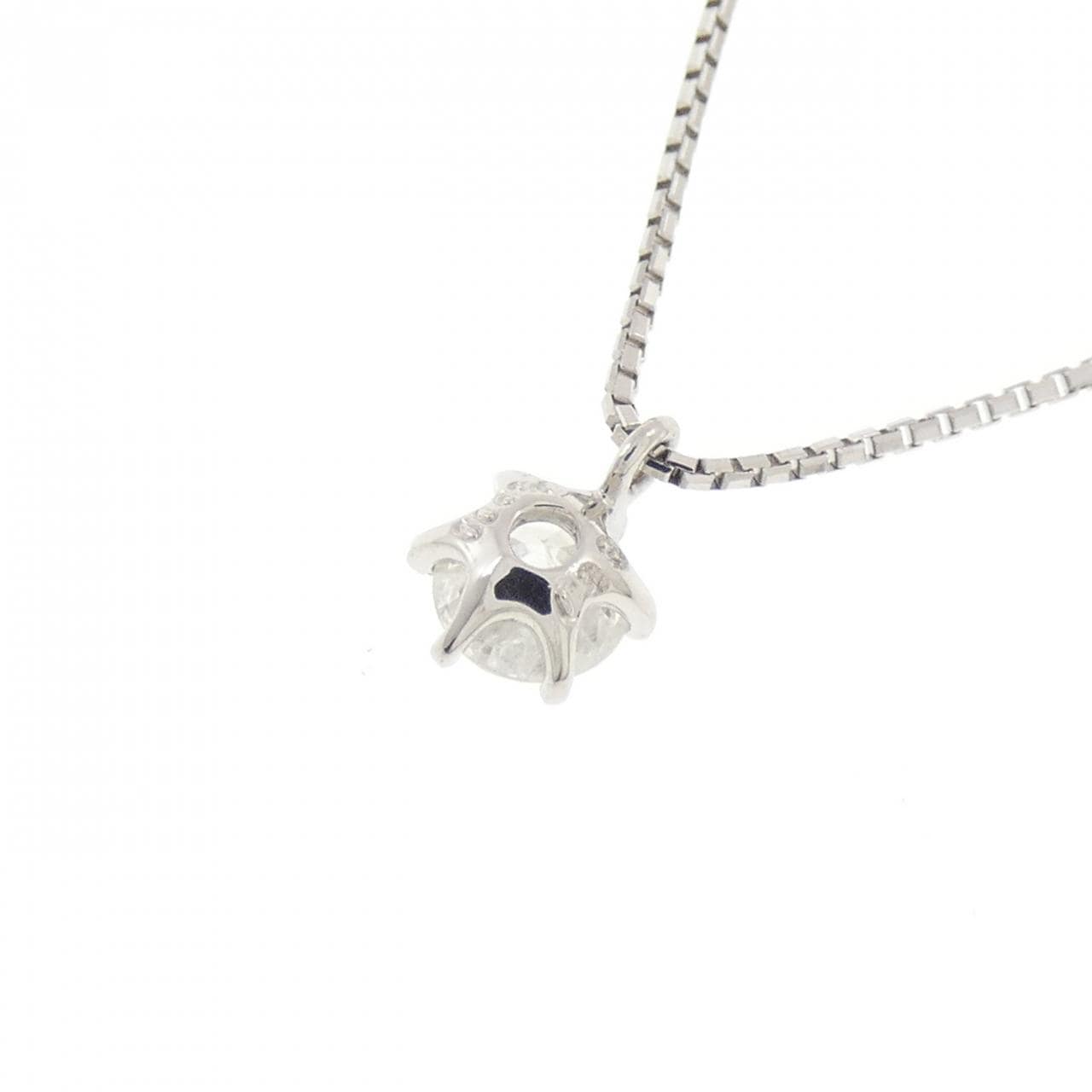 PT900/PT850 ダイヤモンド ネックレス 0.33CT