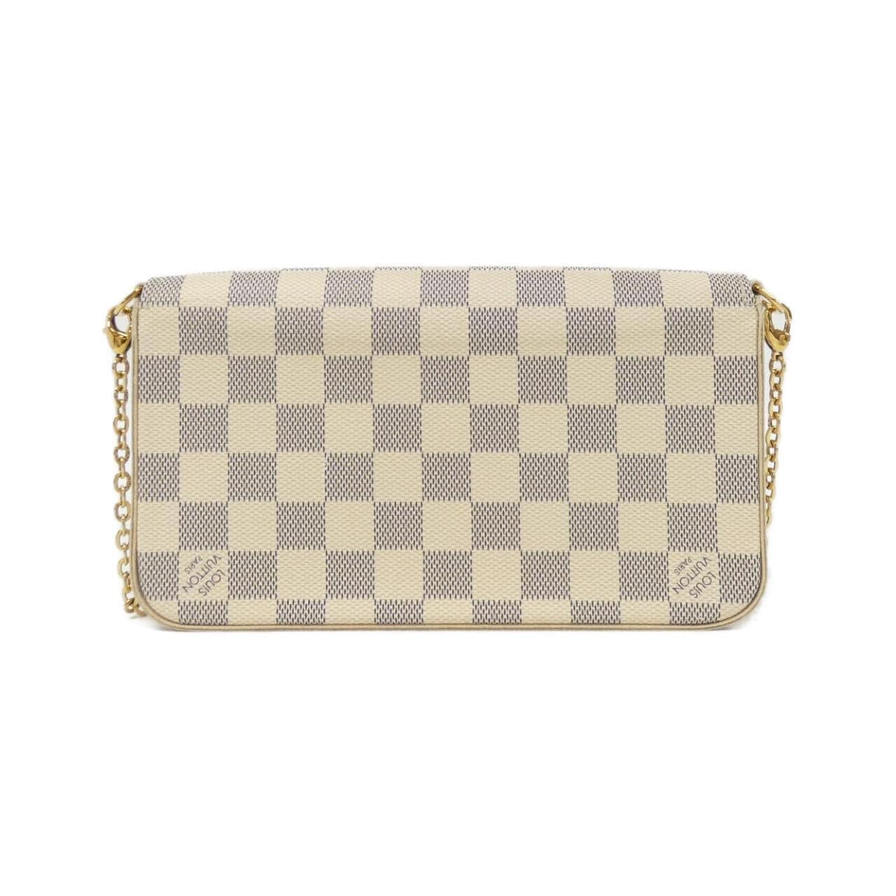 ルイヴィトン ダミエ アズール ポシェット フェリシー N63106 ショルダーバッグ