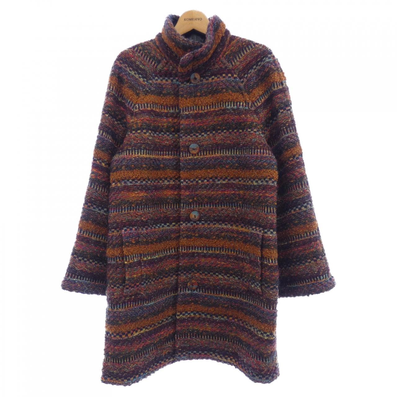 【ヴィンテージ】ミッソーニ MISSONI コート