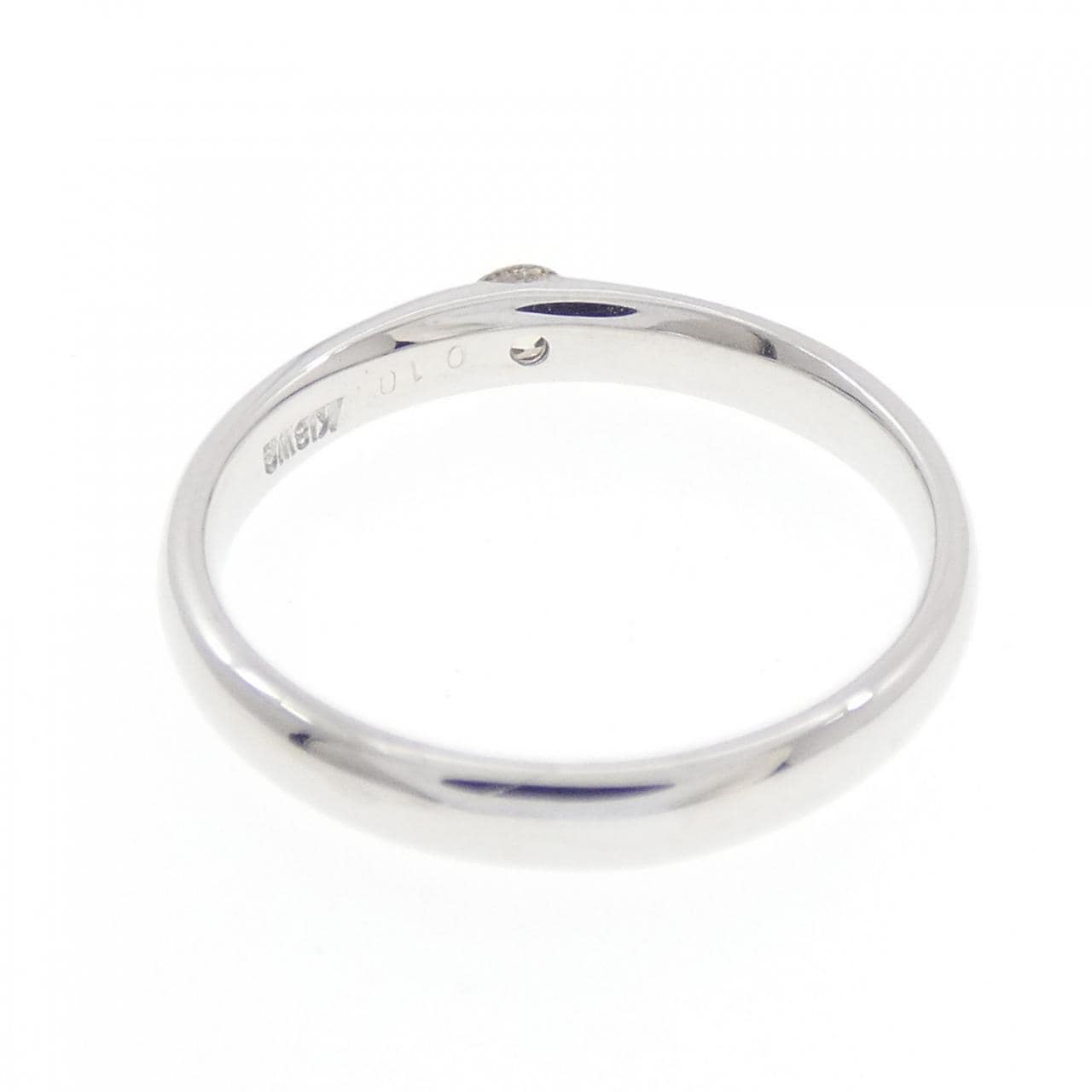 K18WG ダイヤモンド リング 0.10CT
