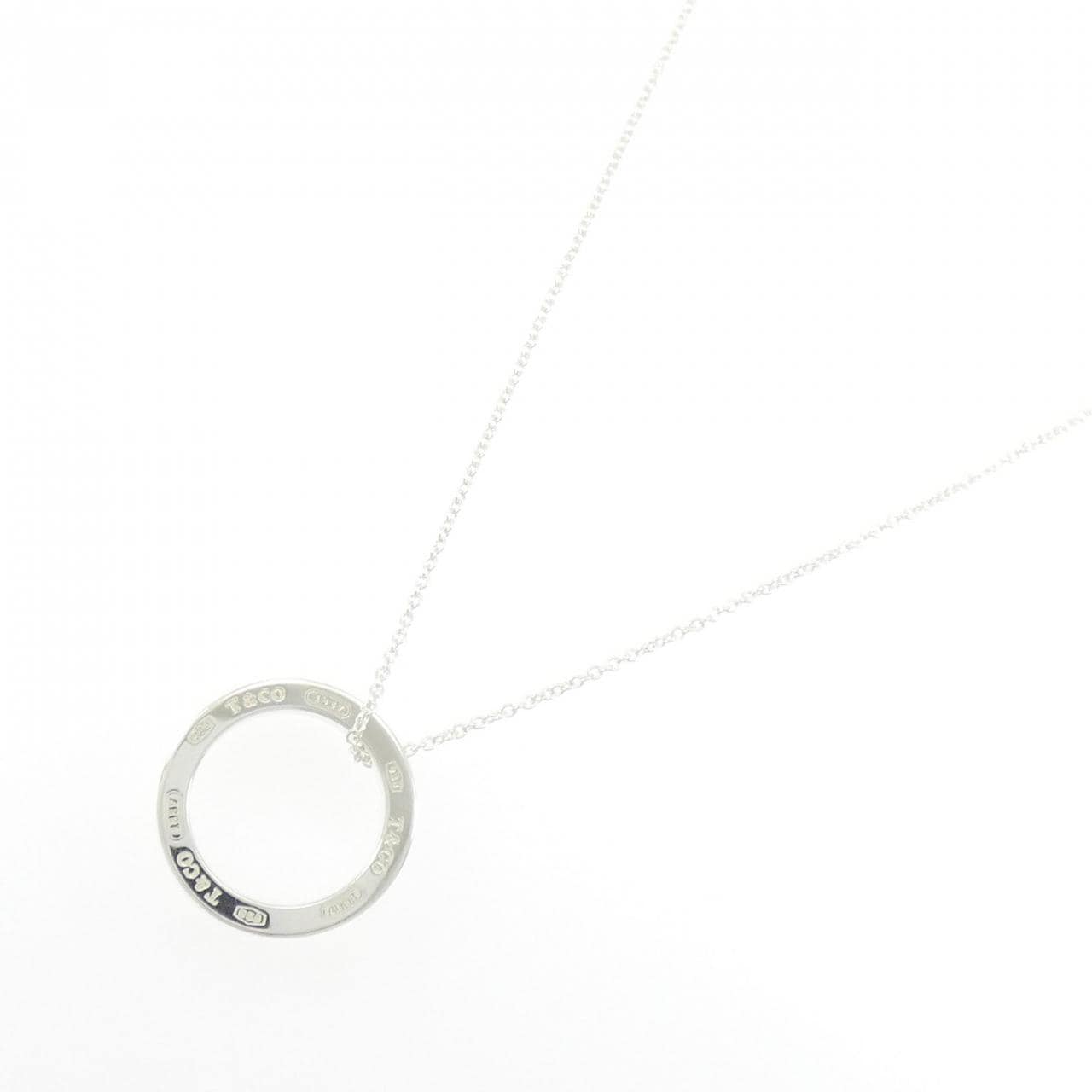 ティファニー 1837 サークル ミディアム ネックレス