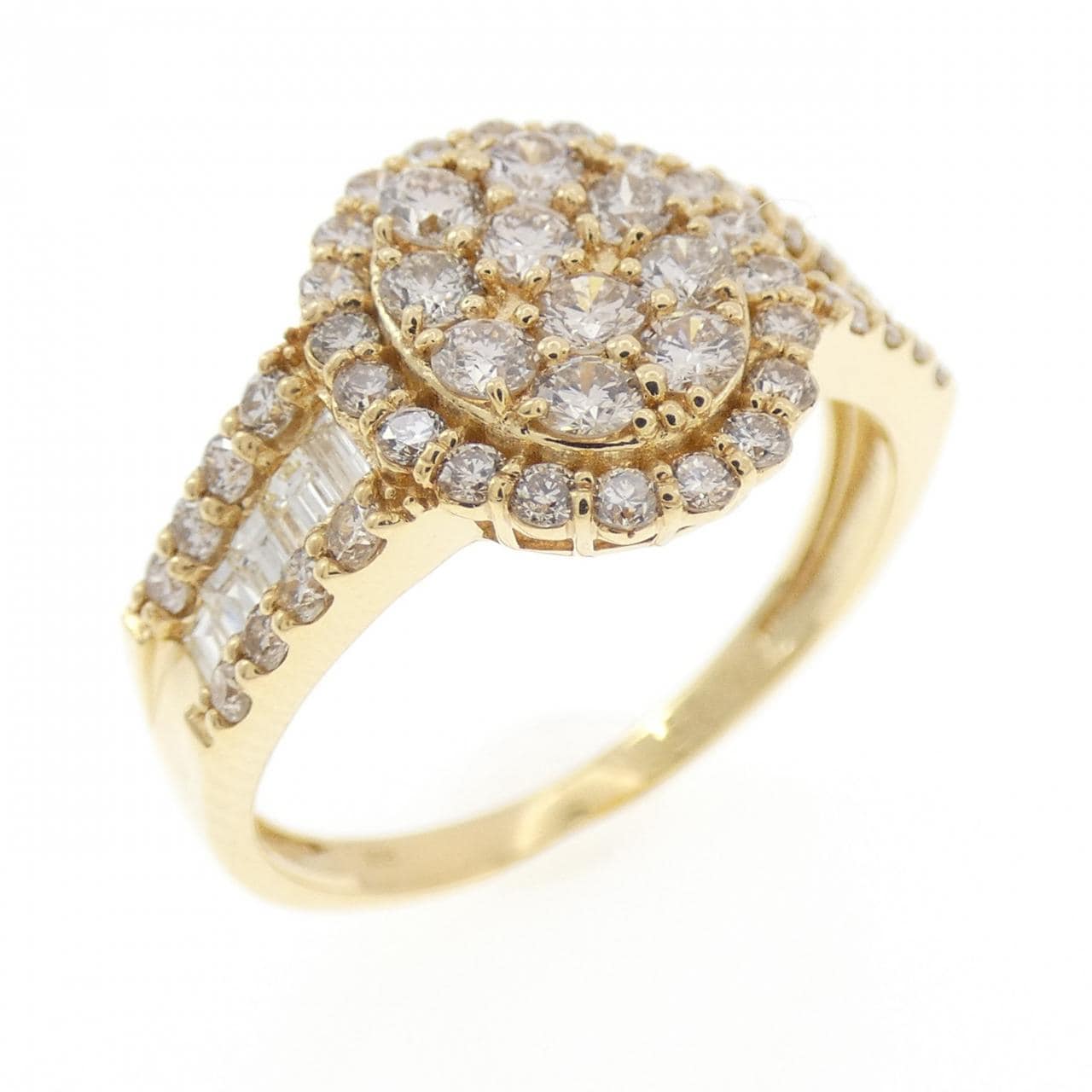 K18YG ダイヤモンド リング 1.00CT