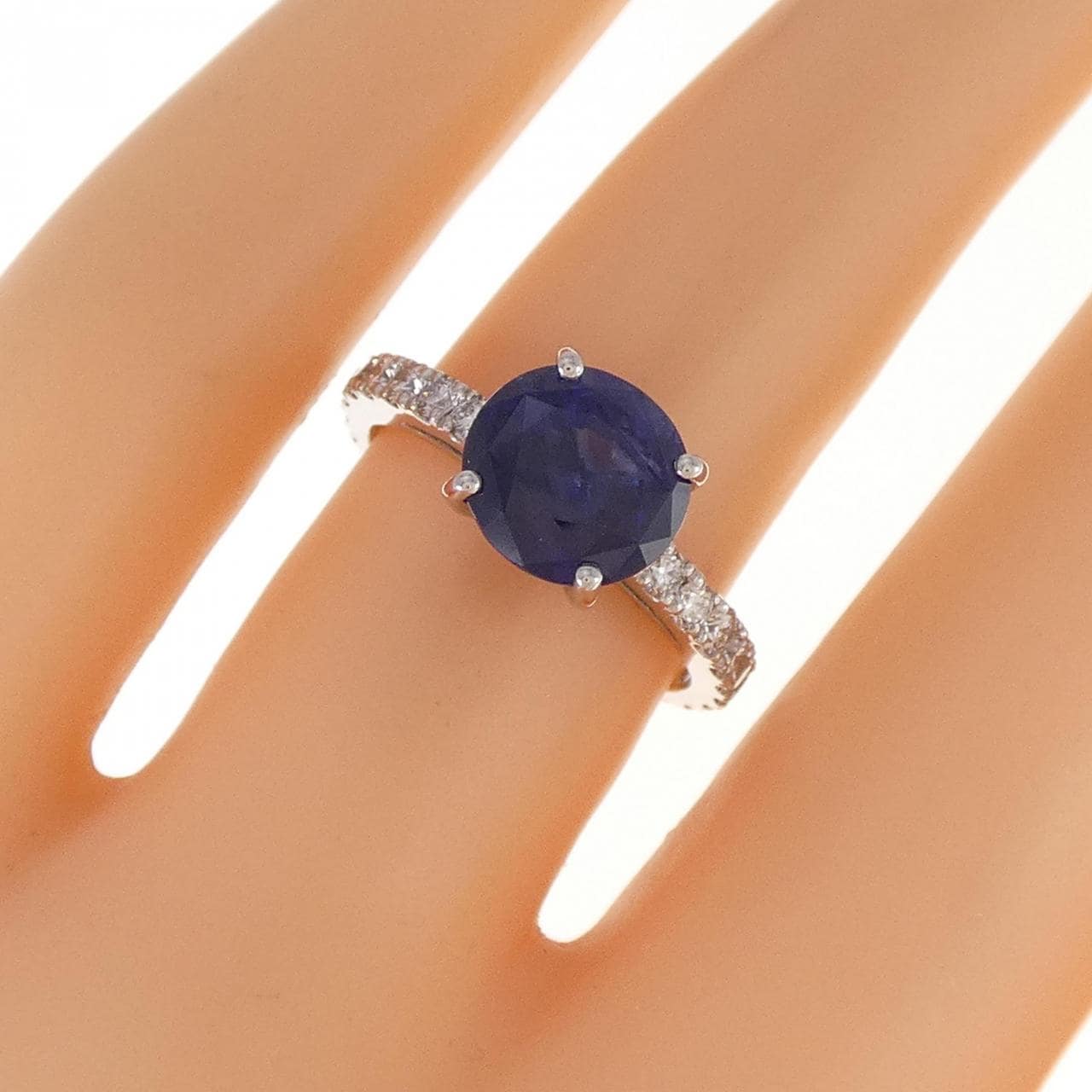 [Remake] PT Unheated Sapphire Ring 3.19CT Burmese