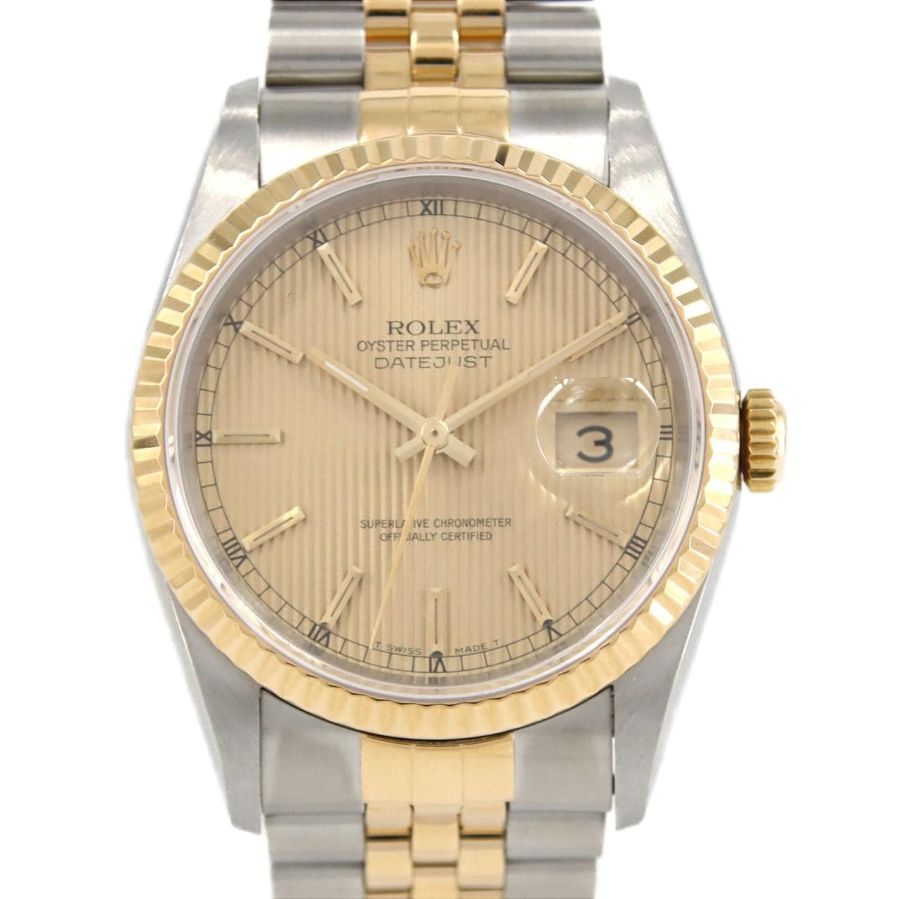 ROLEX Datejust 16233 SSxYG自动上弦S 编号