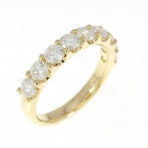 【新品】K18YG ダイヤモンド リング 1.022CT F VS2-SI1 VG