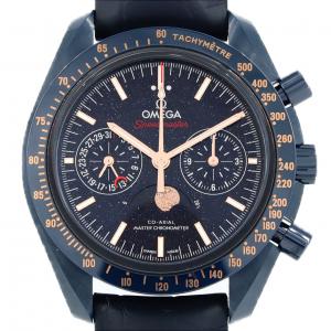 オメガ スピードマスタームーンフェイズブルーサイドオブザムーン 304.93.44.52.03.002 セラミック 自動巻